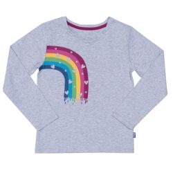 Kite Grey Rainbow Top
